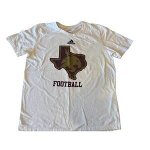 TEXAS STATE Bobcats Football Adidas Shirt Top T-Shirt size L Gameday